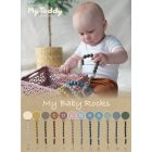 My Teddy szilikon cumilánc és rágóka egyben /hunter green/