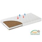 BC Komfort matrac 70x174x12cm Kókusz-hab-kókusz microszálas huzattal 