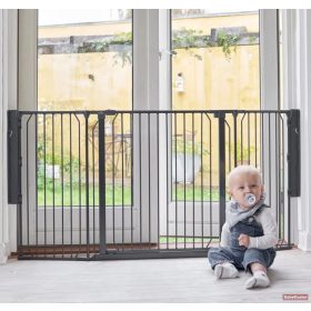    Baby Dan CombiFit M Univerzális térkorlát, fekete 90cm - 146cm