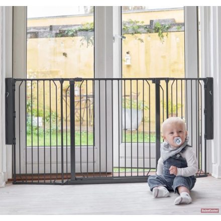  Baby Dan CombiFit M Univerzális térkorlát, fekete 90cm - 146cm