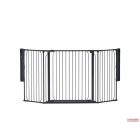  Baby Dan CombiFit M Univerzális térkorlát, fekete 90cm - 146cm