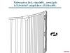  Baby Dan CombiFit M Univerzális térkorlát, fekete 90cm - 146cm