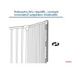  Baby Dan CombiFit M Univerzális térkorlát, fekete 90cm - 146cm