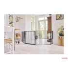 Baby Dan CombiFit XL Univerzális térkorlát, fekete 90cm - 278cm