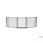 Baby Dan CombiFit XL Univerzális térkorlát, fekete 90cm - 278cm