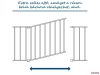Baby Dan CombiFit XL Univerzális térkorlát, fekete 90cm - 278cm