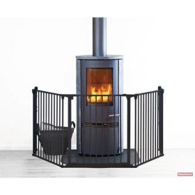 Baby Dan Flex XL térkorlát 90-270 cm fekete