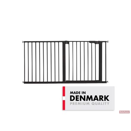 Baby Dan Premier Extra fúrás nélküli térkorlát 151 cm fekete