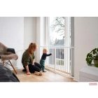 Baby Dan Premier Extra fúrás nélküli térkorlát 151 cm fekete