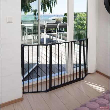 Baby Dan Supreme Olaf térkorlát 90 - 140 cm fekete