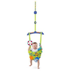 Baby Einstein ajtókerethez rögzíthető ugráló - béka