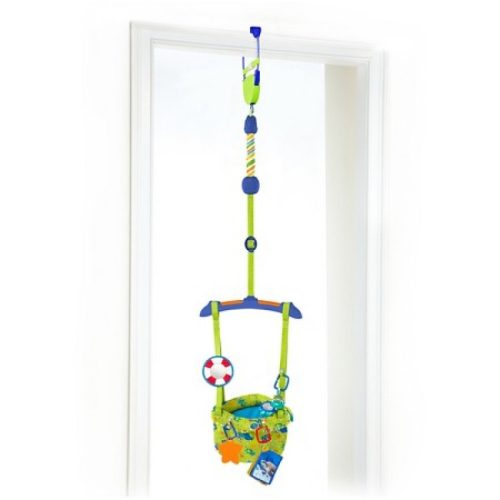 Baby Einstein ajtókerethez rögzíthető ugráló - béka