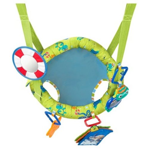 Baby Einstein ajtókerethez rögzíthető ugráló - béka