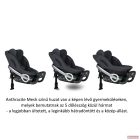 BeSafe Stretch 61-125 cm biztonsági öves bekötésű gyermekülés - Fresh Black Cab
