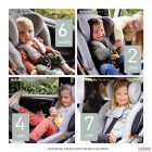 BeSafe Stretch 61-125 cm biztonsági öves bekötésű gyermekülés - Peak Mesh