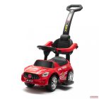 Baby Mix bébitaxi zenélő, szülőkormányos - piros tűzoltó