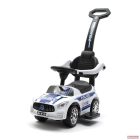 Baby Mix bébitaxi zenélő, szülőkormányos - rendőrség fehér