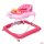 Baby Mix bébikomp kormánykerékkel,szilikon kerekekkel (pink)
