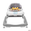 Baby Mix bébikomp kormánykerékkel,szilikon kerekekkel (sötétszürke)