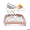 Baby Mix bébikomp kormánykerékkel,szilikon kerekekkel (rózsaszín)