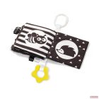 BabyOno puha játékkönyv BLACK AND WHITE /fekete-fehér/