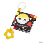 BabyOno puha játékkönyv MY CONTRAST BOOK /fekete-fehér/