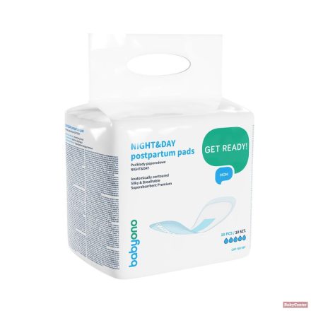 BabyOno egészségügyi szülés utáni betét nappali/éjszakai 10 db