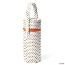   BabyOno cumisüveg melegentartó hőtartó box - narancs pöttyös