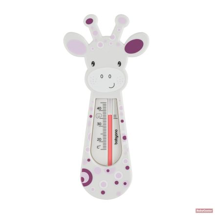 BabyOno vízhőmérő zsiráf (fehér-lila)