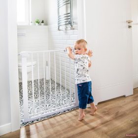   Babyono safe home biztonsági univerzális ajtórács 75-96cm - fehér