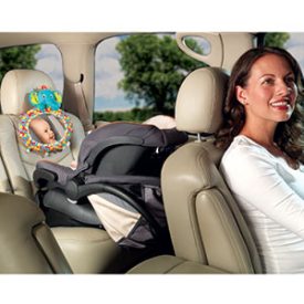   Bright Starts babafigyelő tükör és játék autóba és kiságyra