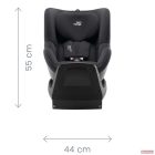 Römer Dualfix M PLUS 360° (3hó- 4év) 61-105 cm (20kg-ig) - Midnight Grey