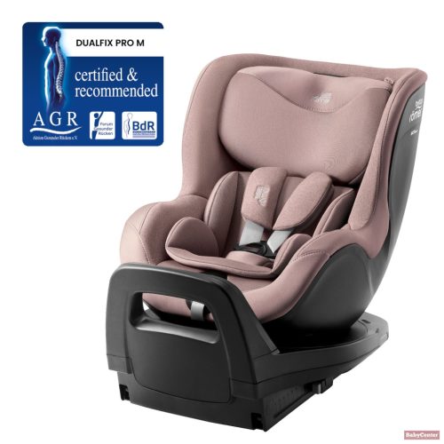 Römer Dualfix Pro M Style 360° (3hó- 4év) 61-105 cm (19kg-ig) - Dusty Rose