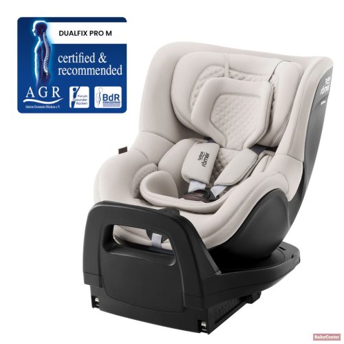 Römer Dualfix Pro M LUX 360° (3hó- 4év) 61-105 cm (19kg-ig) - Soft Taupe