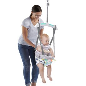   Bright Starts ajtókerethez rögzíthető ugráló - Playful parade