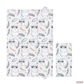 Ceba pelenkázólap összehajtható 60x40cm Mosómedve