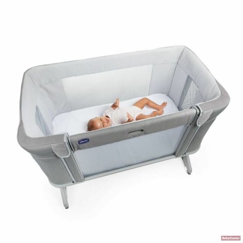 Chicco Next to Me Forever babaöböl 0-4 év együttalvós ágy és gyerekágy - moon grey