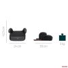 Chicco Quasar Fix i-Size IsoFix ülésmagasító 126-150 cm- stone