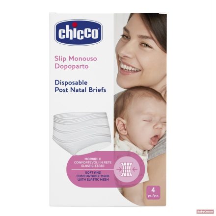 Chicco elasztikus hálós alsó (bugyi) unisex méret - 4db