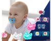Chicco Physio Soft nyugtató szilikoncumi - transzparens 0 hó+
