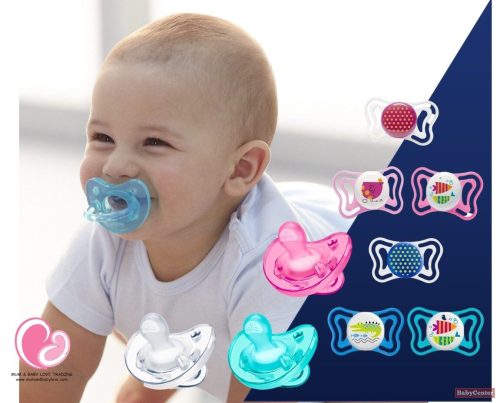 Chicco Physio Soft nyugtató szilikoncumi - transzparens 0 hó+