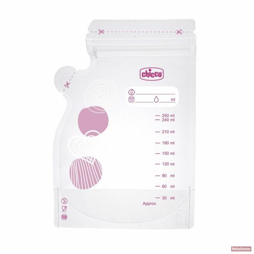 Chicco Anyatejgyűjtő zacskó 30db elősterilizált