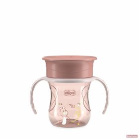 Chicco Perfect Cup 360° itatópohár 200 ml - Pink