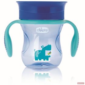 Chicco Perfect Cup 360° itatópohár 200 ml - Kék