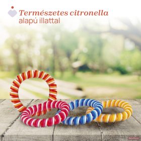   Chicco szúnyogvédelem Natural Bracelet - illatosított karkötő 1db - kék