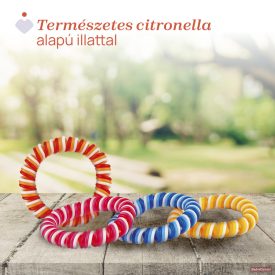   Chicco szúnyogvédelem Natural Bracelet - illatosított karkötő 1db - rózsa