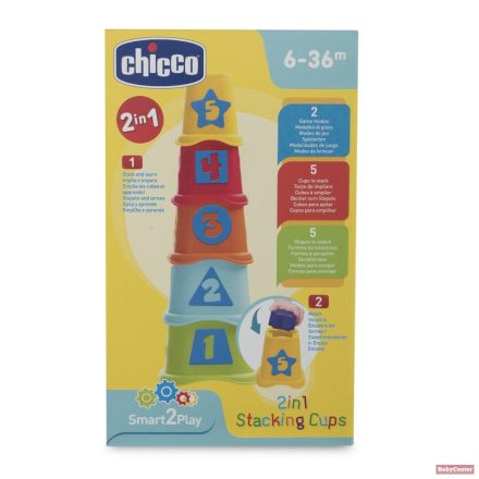 Chicco Pohártorony építőjáték 6hó+
