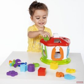  Chicco Smart2Play készségfejlesztő kulcsos házikó, formabedobó