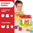 Chicco Smart2Play készségfejlesztő kulcsos házikó, formabedobó
