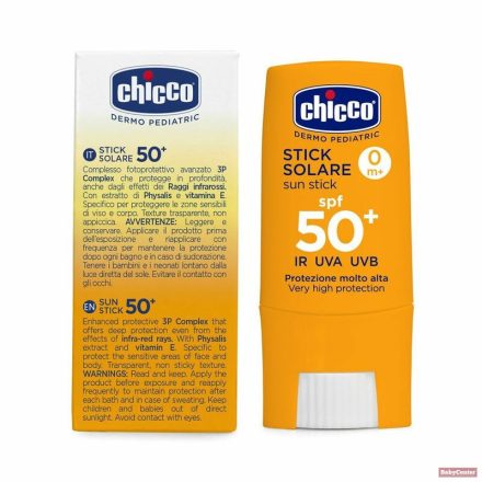 Chicco Napvédő stift SPF 50+ nagyon magas, tripla védelem